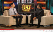 Джим Парсонс был специальным гостем на шоу Lopez Tonight